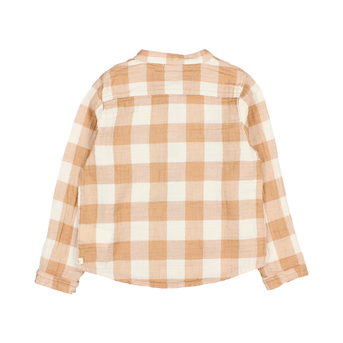 Buho Caramel Gingham Shirt