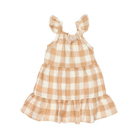 Buho Gingham USA Dress