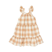 Buho Gingham USA Dress