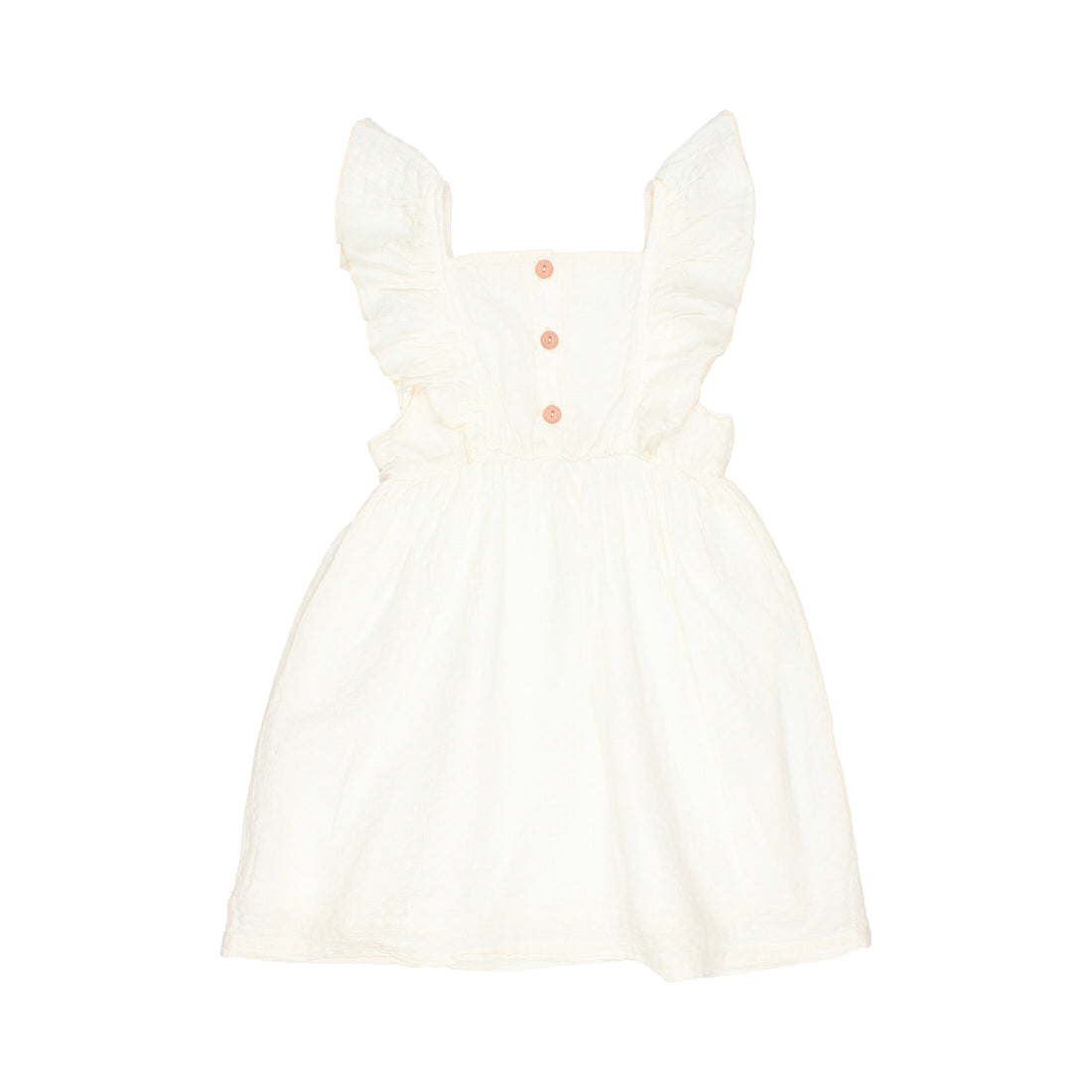 Buho Ecru Jacquard USA Dress