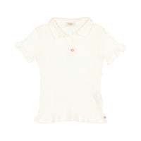 Buho Ecru Rib Polo