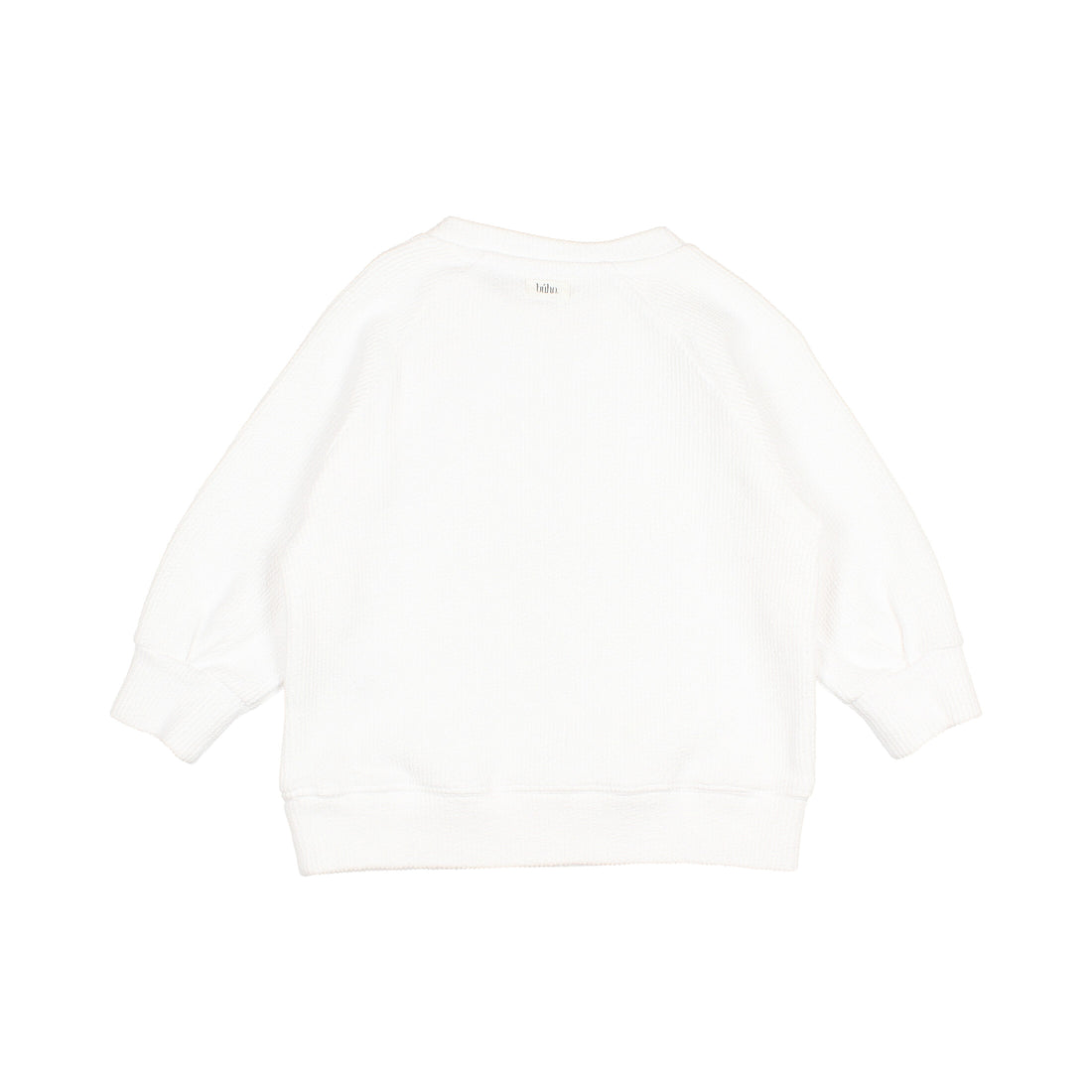 Buho White Rib Cordele Sweatshirt