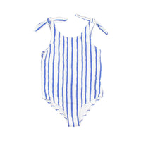 Buho Navy Striped Swimsuit