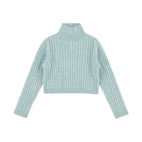 Morley RHODOS Cable Sweater - WOOL - Celadon