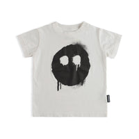 NUNUNU White Melting Mask T-Shirt