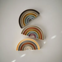 Mushie Rainbow Stacker Toy - Tropical
