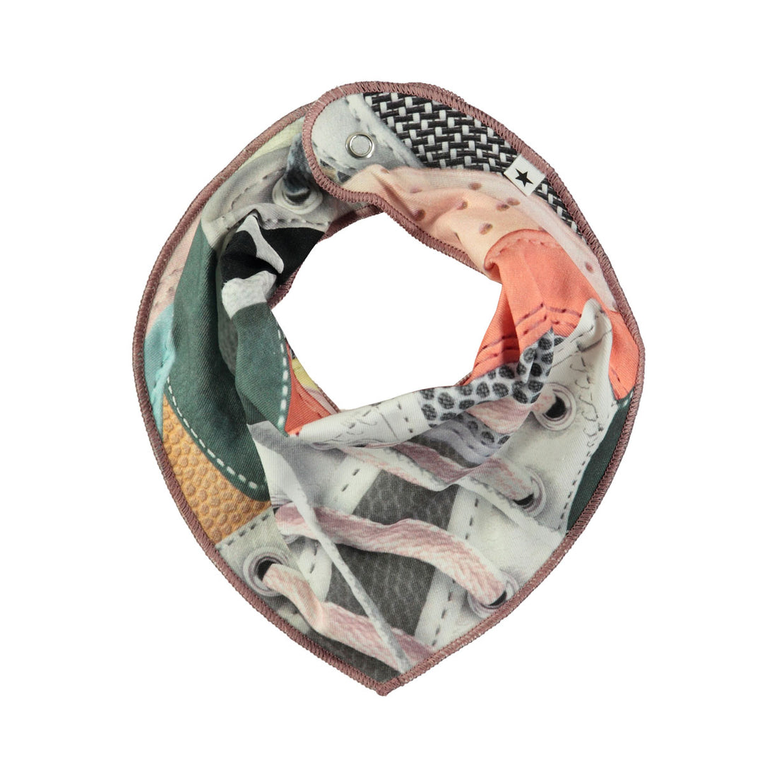 Molo Sneaker Print Nayela Bib