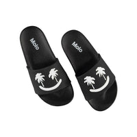 Molo Black Smile Zhappy Flip Flops