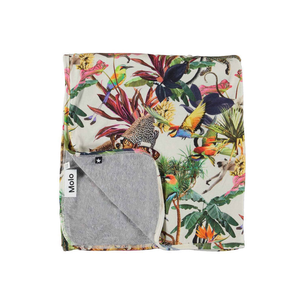 Molo Rose Jungle Now Blanket