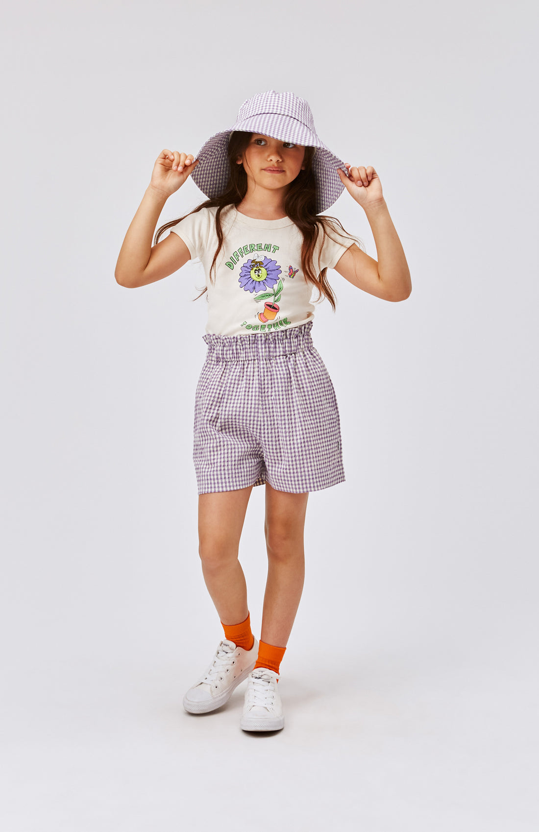 Molo Purple Picnic Sille Jr Hat