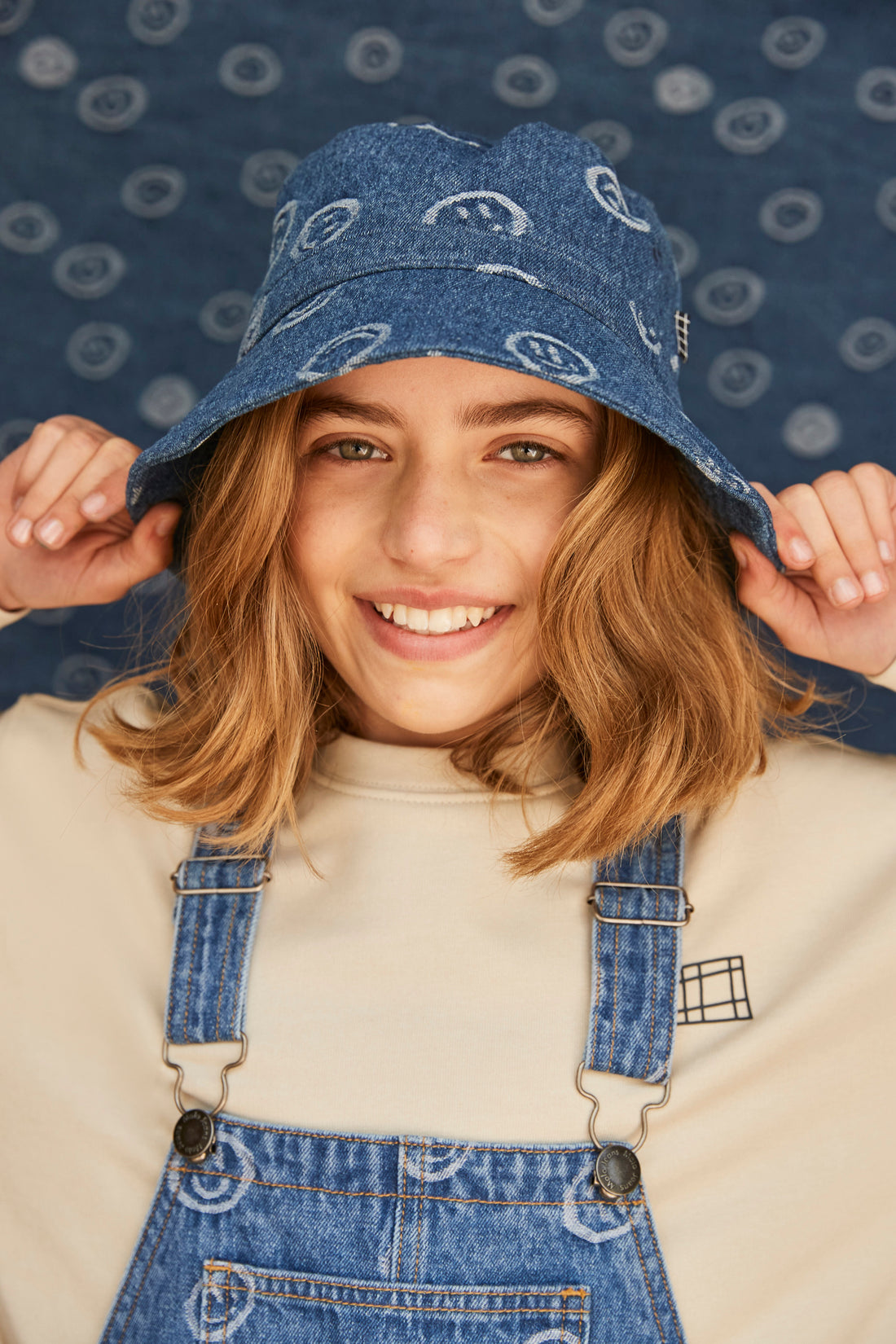 Molo Blue Happiness Siks Jr Hat