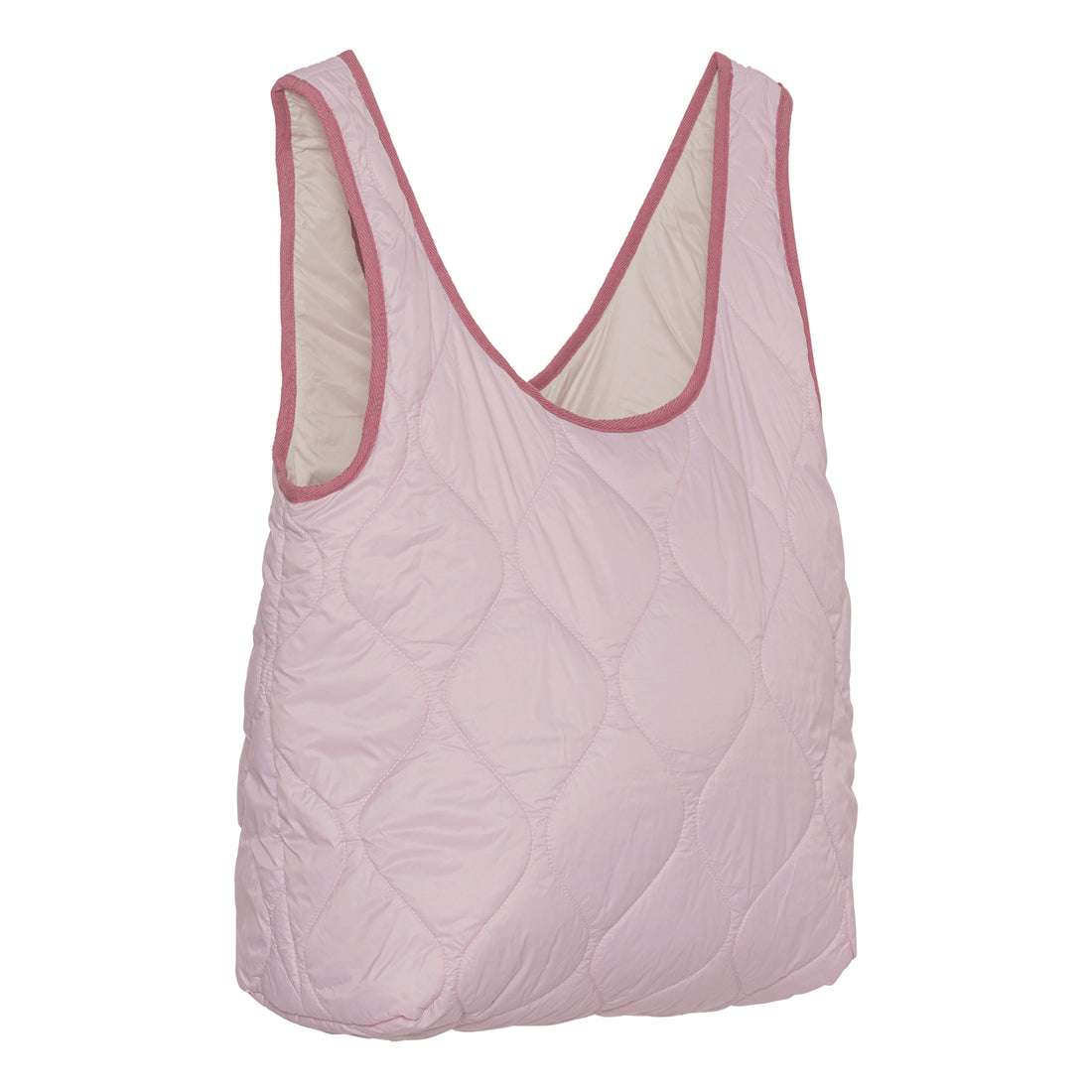 Molo Blue Pink Quilt Sac Handbag