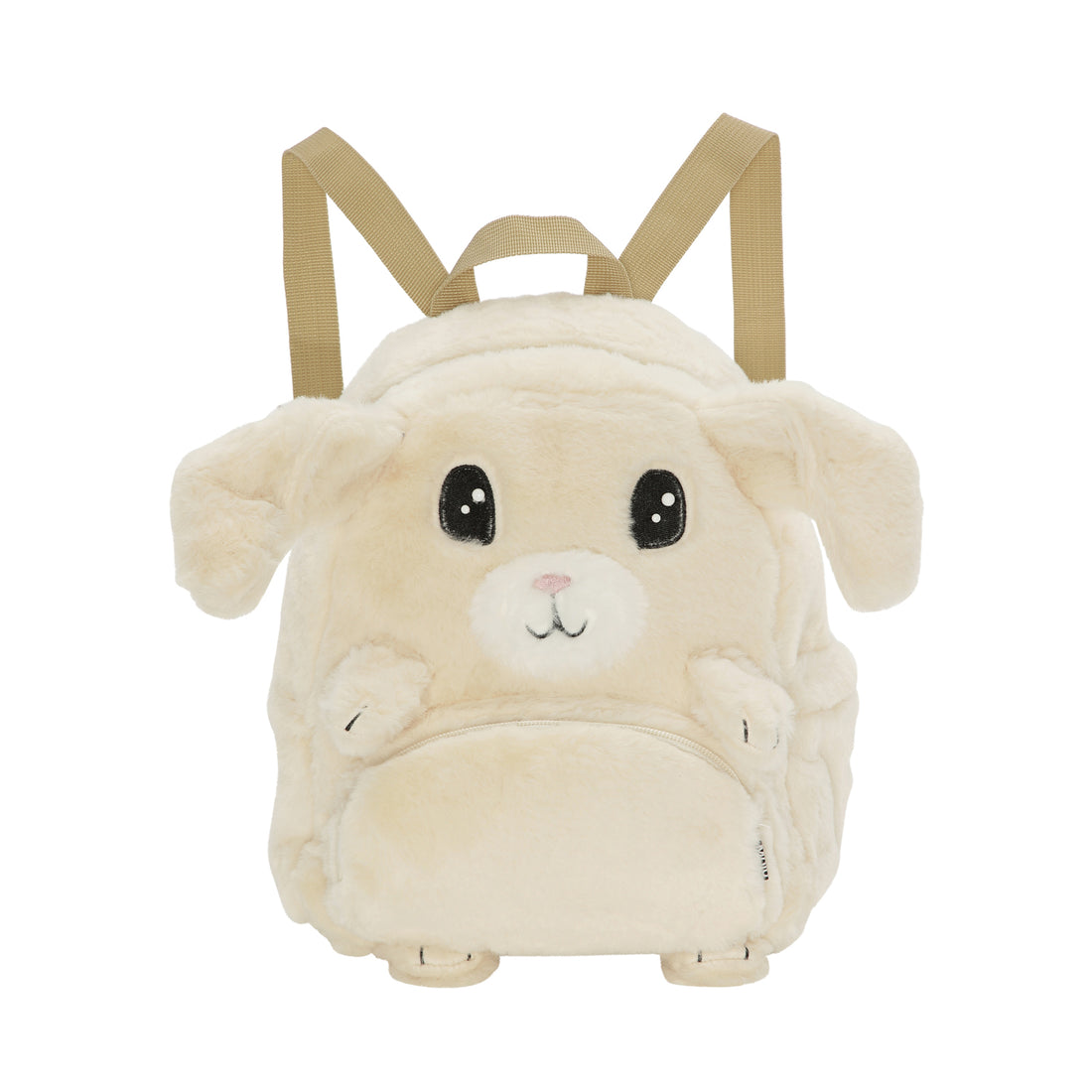 Molo Pearled Ivory Furry Bag Backpack