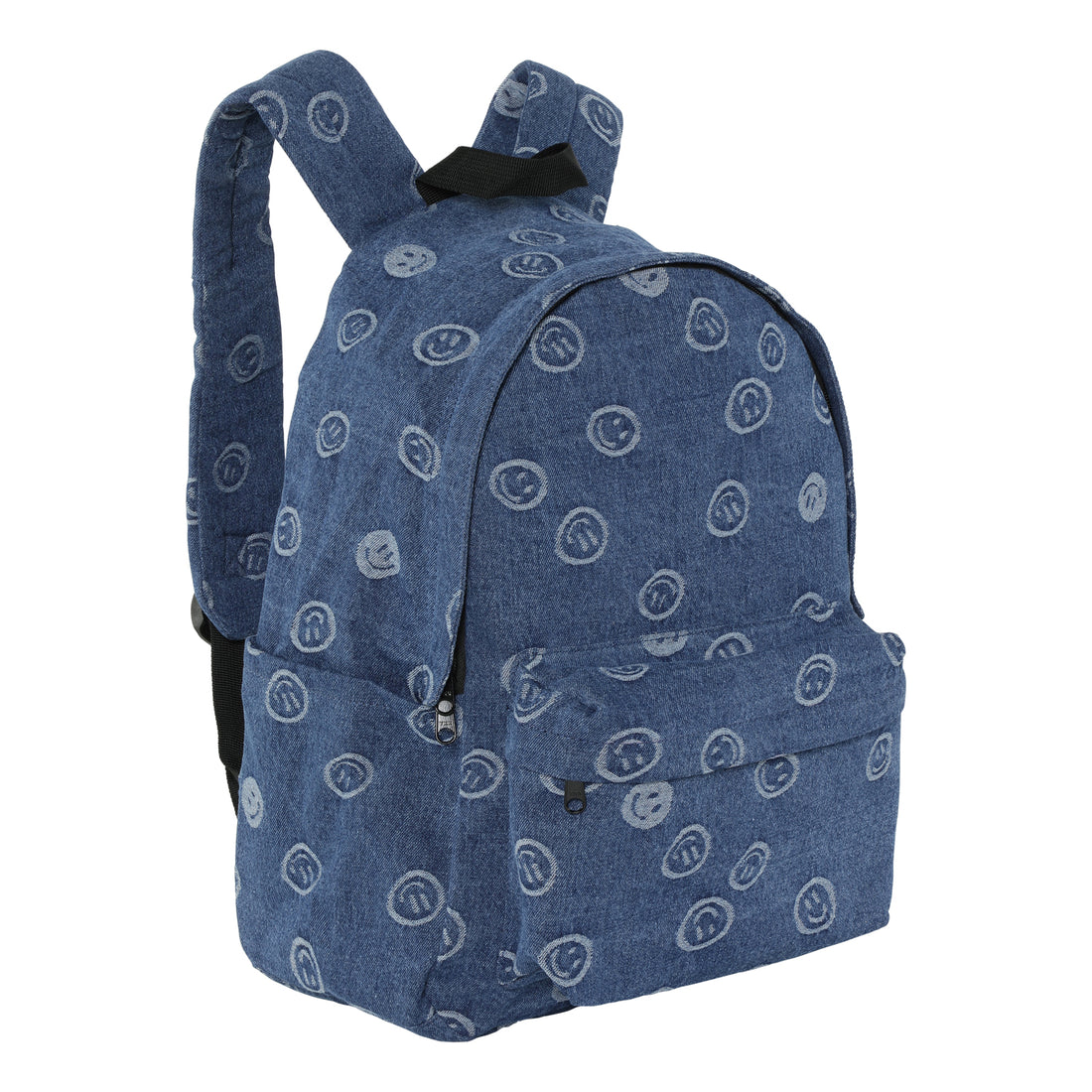 Molo Blue Happiness Backpack Denim