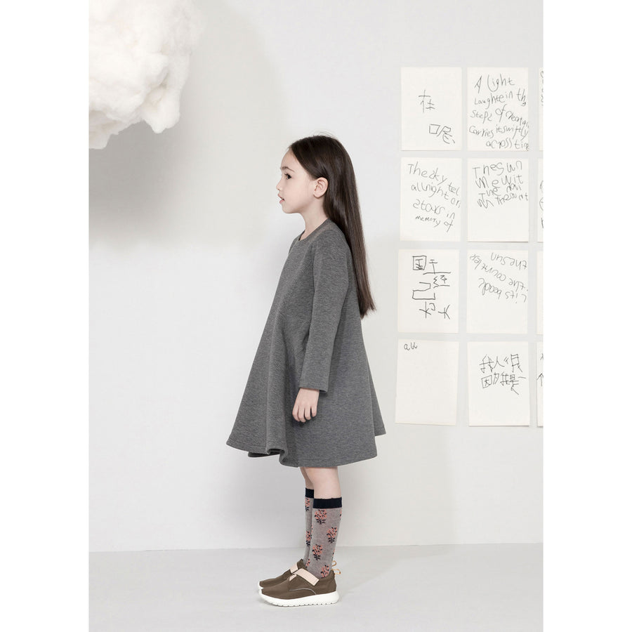 JNBY Grey Flair Dress