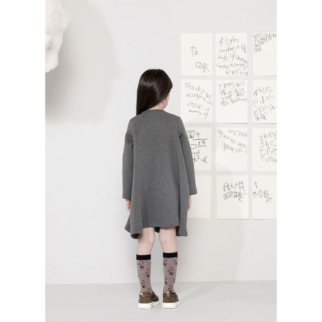 JNBY Grey Flair Dress