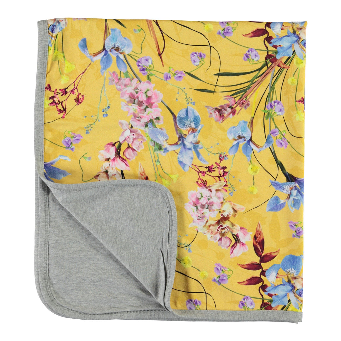 Molo The Art Of Flowers Niles Blanket