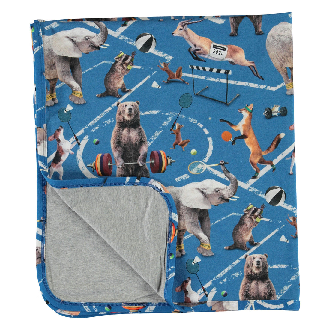 Molo Athletic Animals Niles Blanket