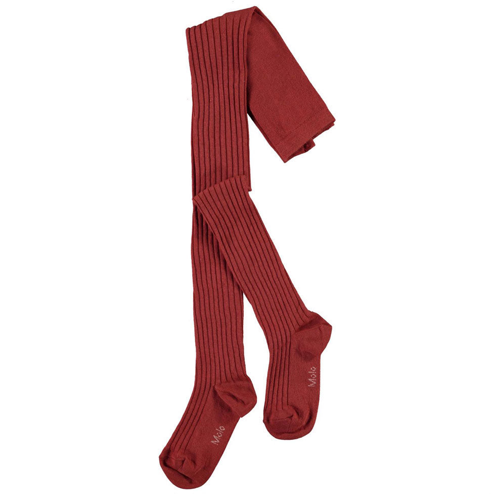 Molo Burnt Brick Rib Tights