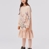 Molo Fluffy Rose Glitter Rib Tights