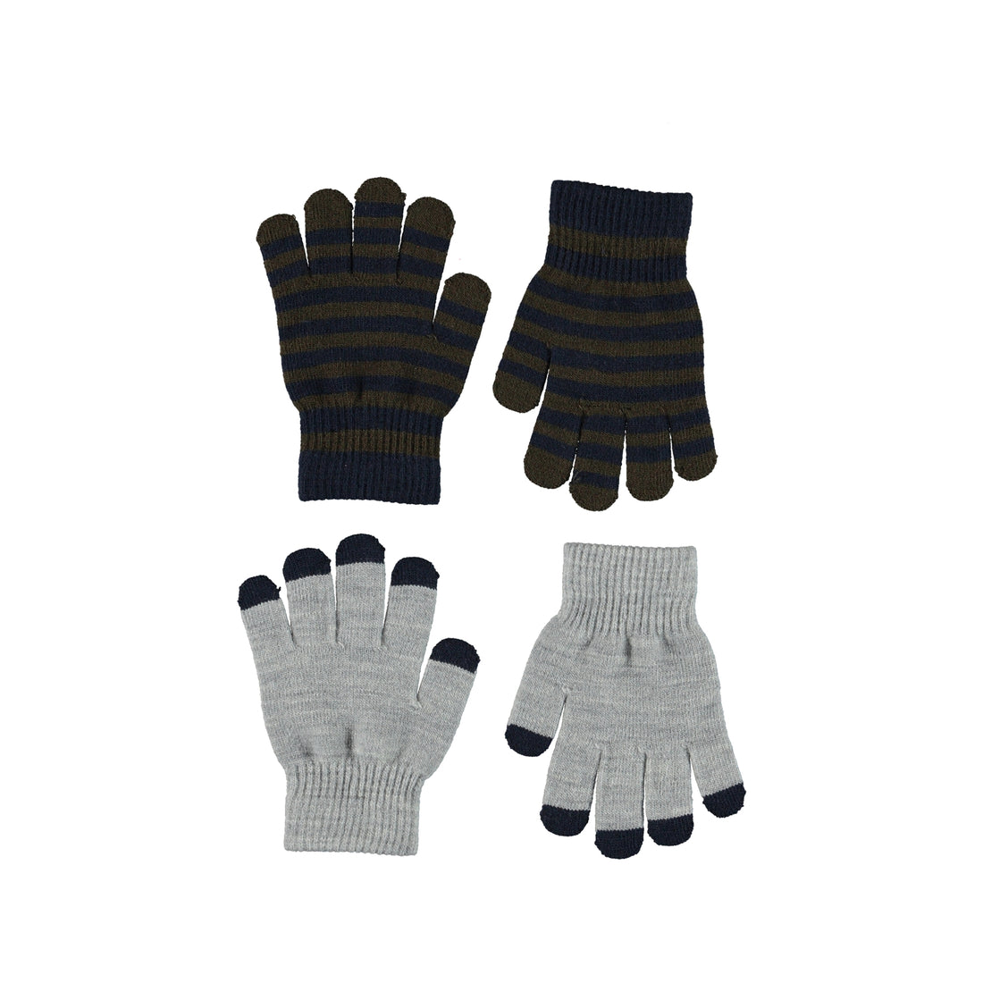 Molo Grey Melange Kei Gloves