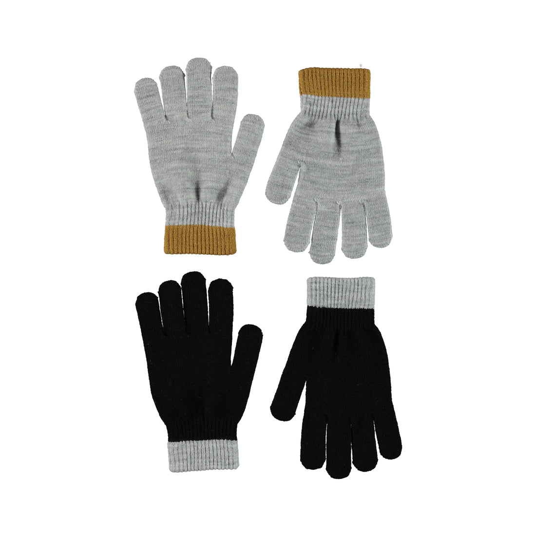 Molo Grey Melange Kello Gloves