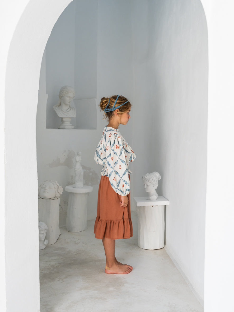 Belle Chiara Laurel Diamond Clio Blouse