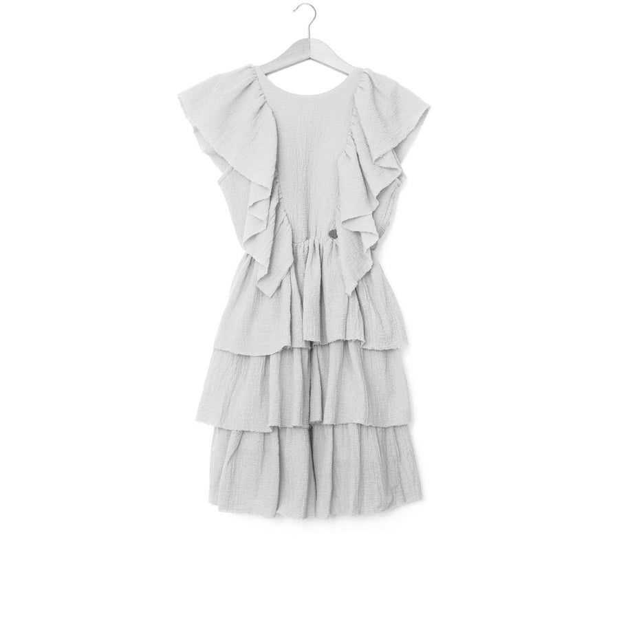Ninina White Low Back Dress