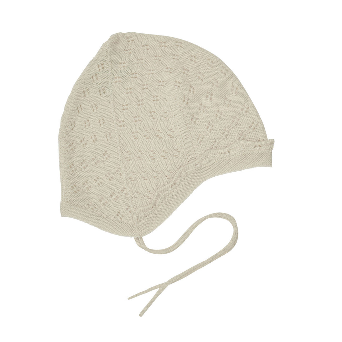 FUB Baby Pointelle Hat - Ecru