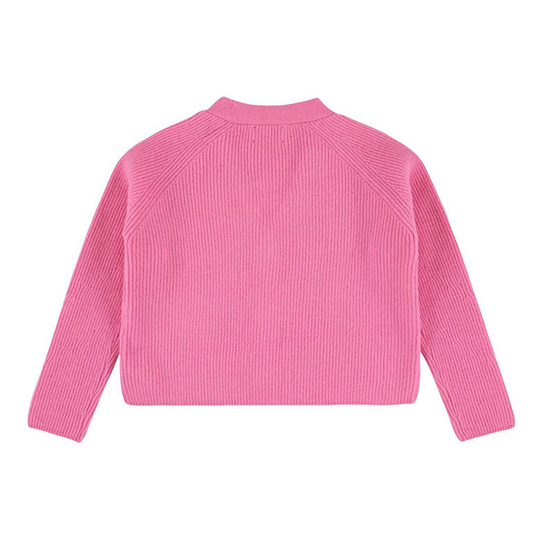 Morley OLSEN Cardigan - WOOL - Candy