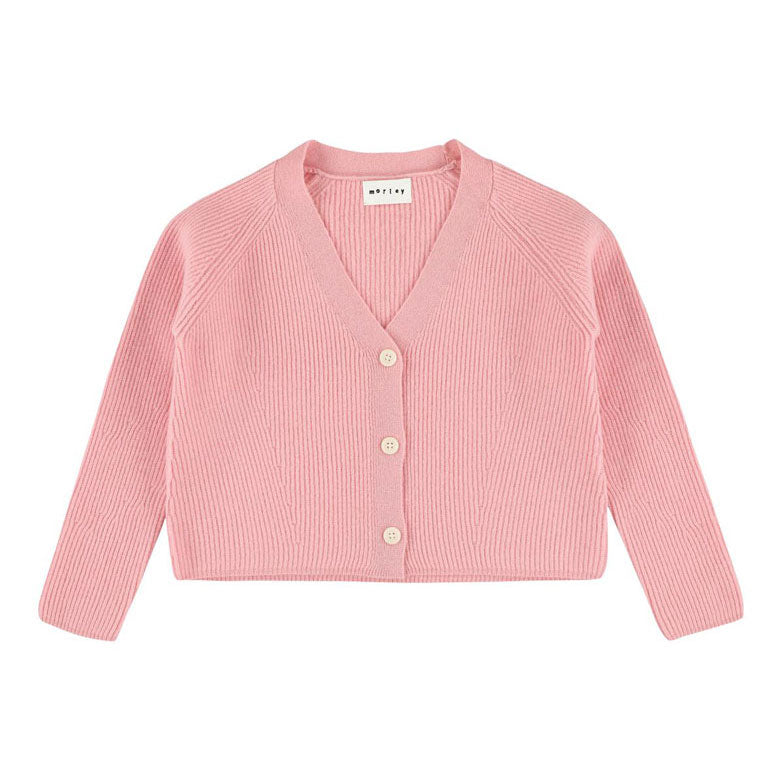 Morley OLSEN Cardigan - WOOL - Rose