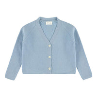 Morley OLSEN Cardigan - WOOL - Sky