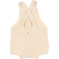 Buho Ecru NB Cotton Knit Romper