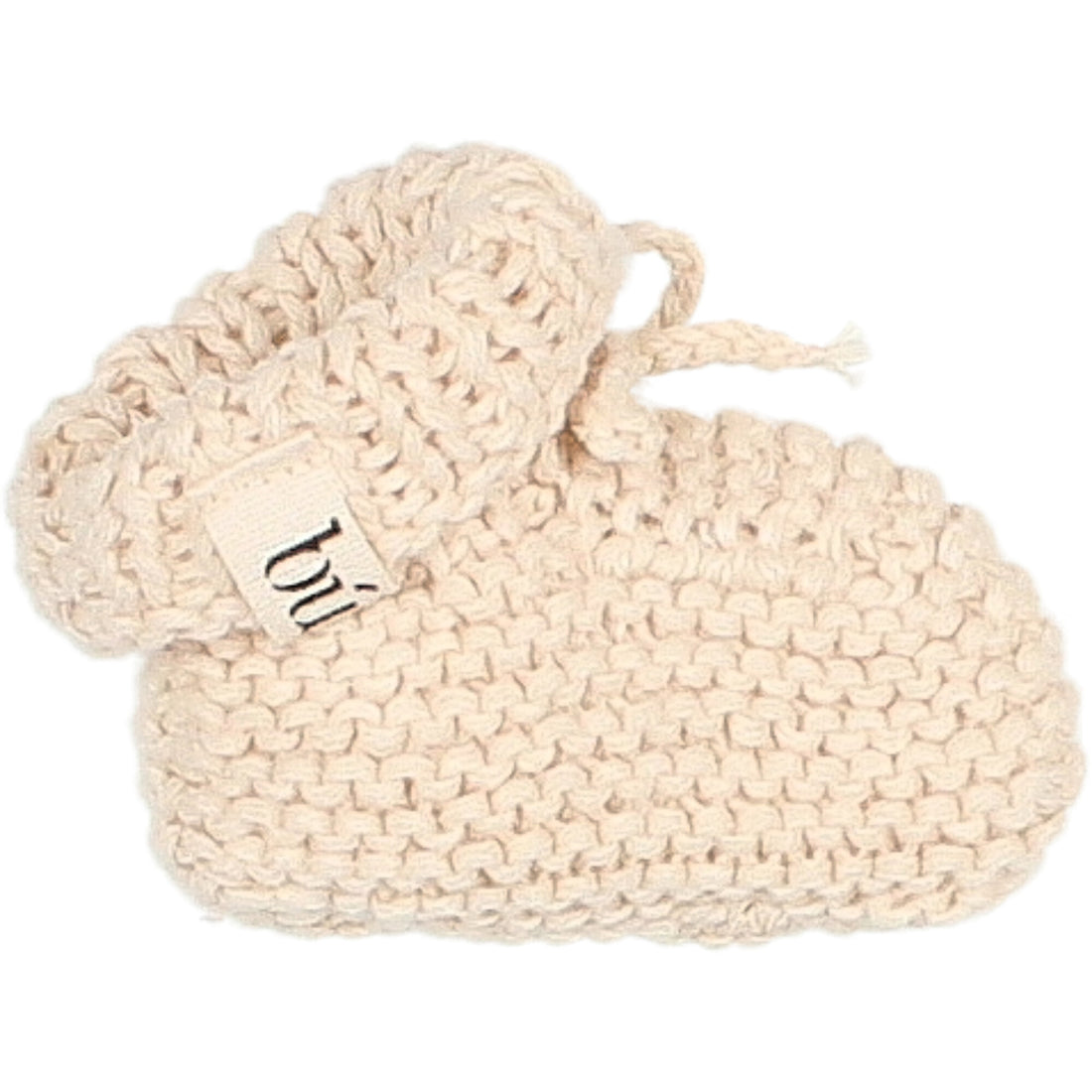 Buho Ecru NB Knit Booties