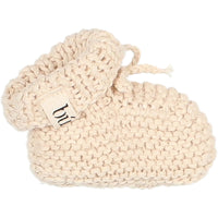 Buho Ecru NB Knit Booties