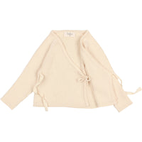 Buho Ecru NB Crossed Cardigan