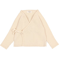 Buho Ecru NB Crossed Cardigan