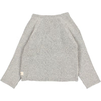 Buho Grey NB Crossed Cardigan