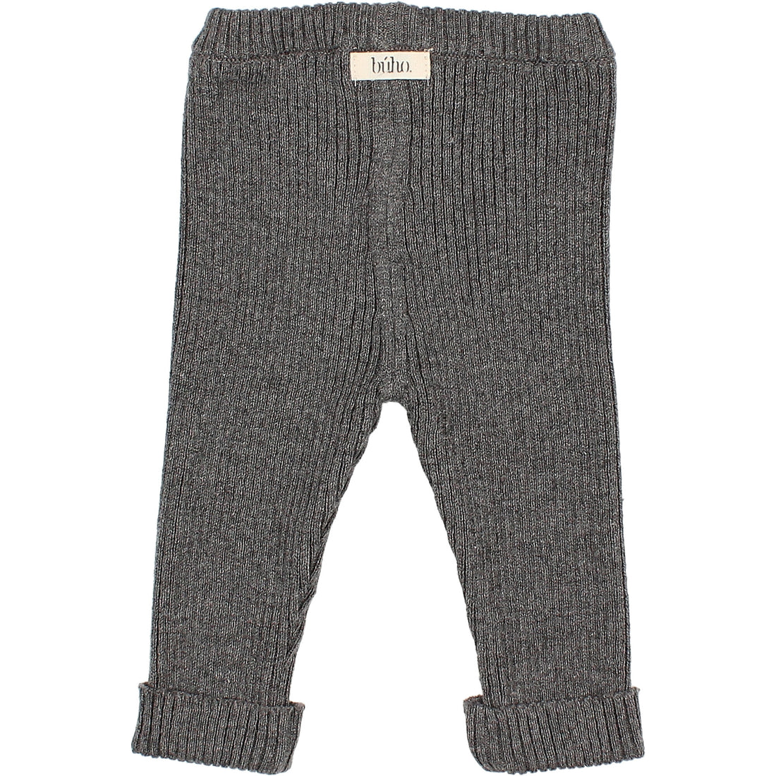Buho Dark Grey NB Rib Knit Leggings
