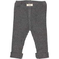 Buho Dark Grey NB Rib Knit Leggings