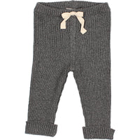 Buho Dark Grey NB Rib Knit Leggings