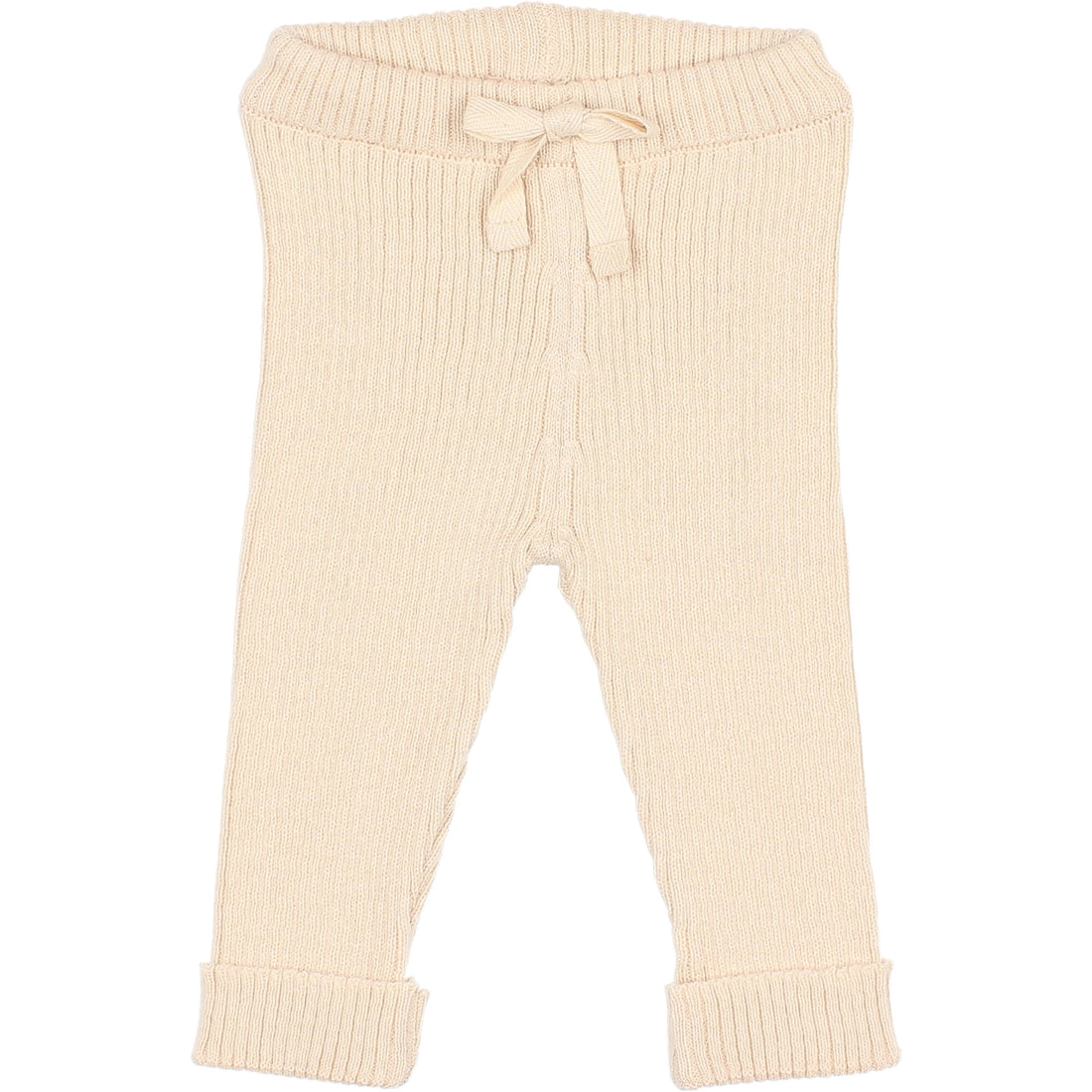 Buho Ecru NB Rib Knit Leggings