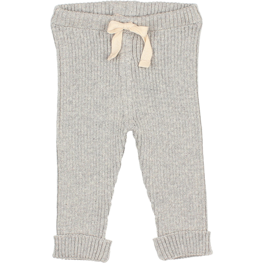 Buho Grey NB Rib Knit Leggings