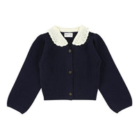 Morley REINE Cardigan - WOOL - Navy
