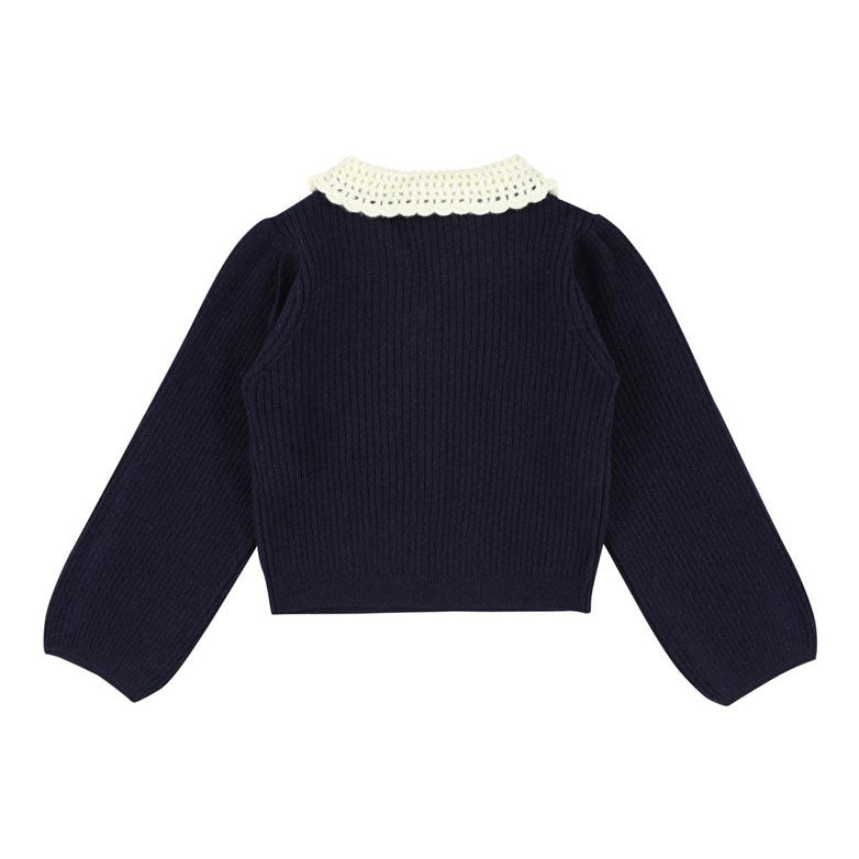 Morley REINE Cardigan - WOOL - Navy