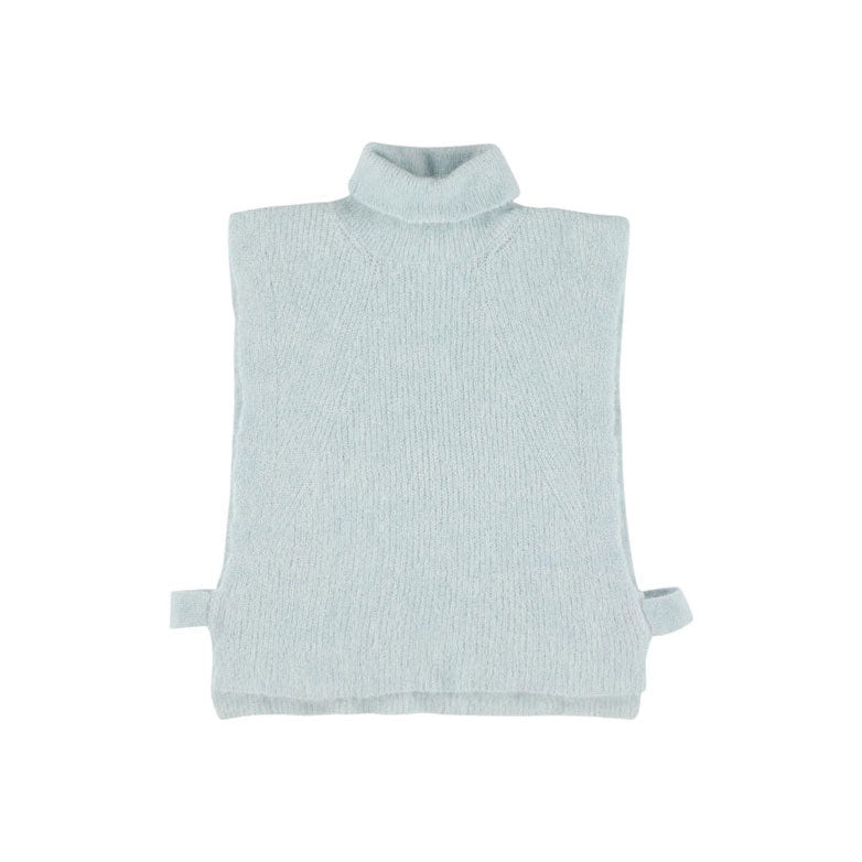 Morley RHUM Sleeveless Turtleneck - ALPACA - Sky