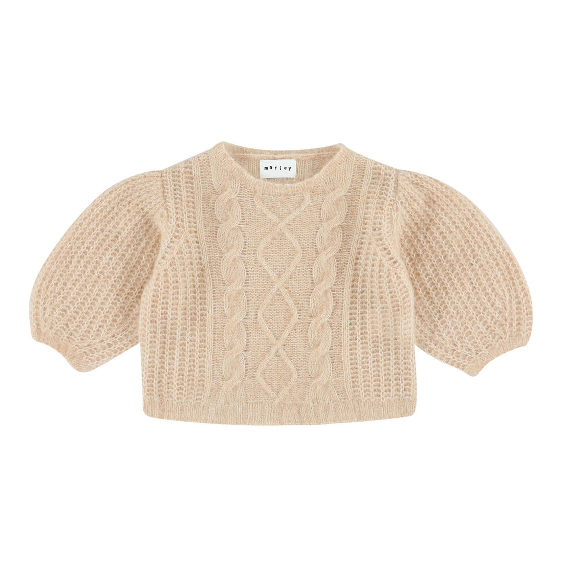 Morley RAGNA Cable Sweater - BABYYARN - Petal