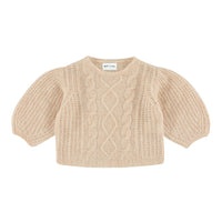 Morley RAGNA Cable Sweater - BABYYARN - Petal