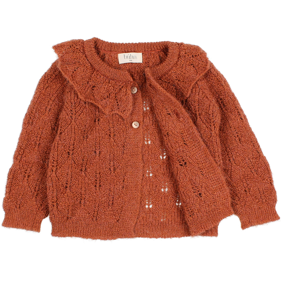 Buho Rust Baby Boho Cardigan