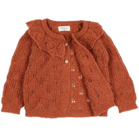 Buho Rust Baby Boho Cardigan